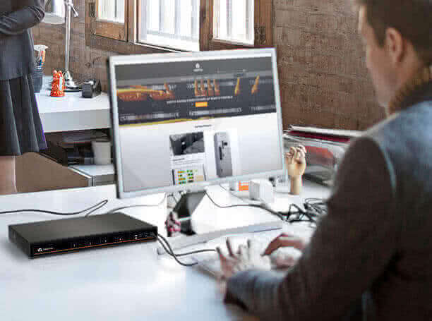 Desktop KVM and KM